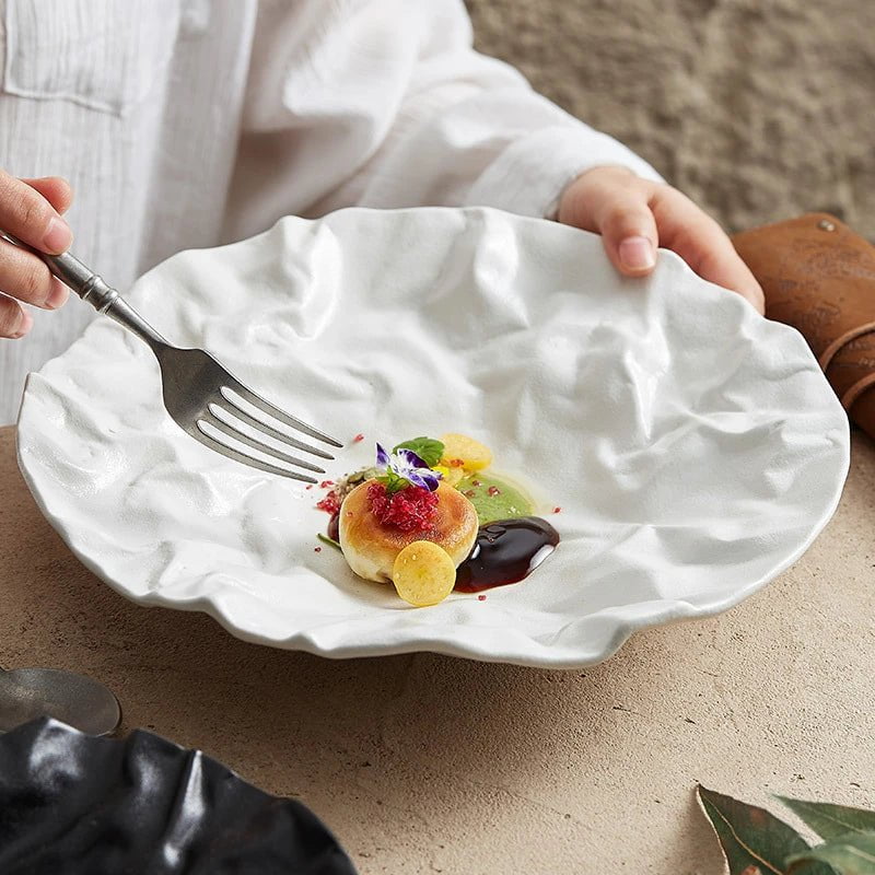 Kairo ceramic and porcelain plate set, view 8
