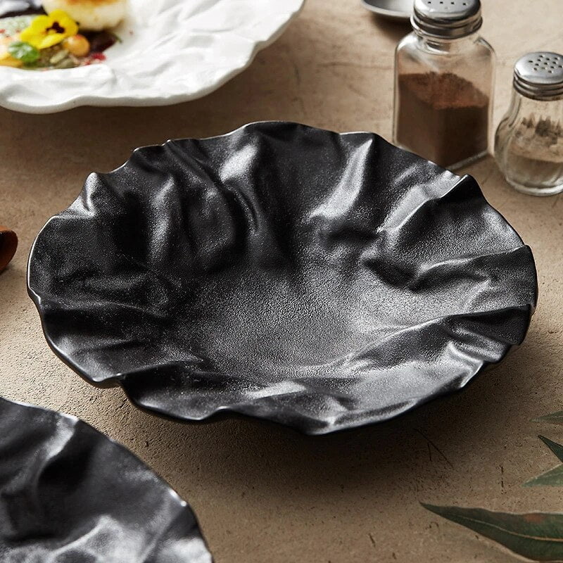 Kairo ceramic and porcelain plate set, view 9