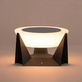 Lumen solar garden light in black, view 2