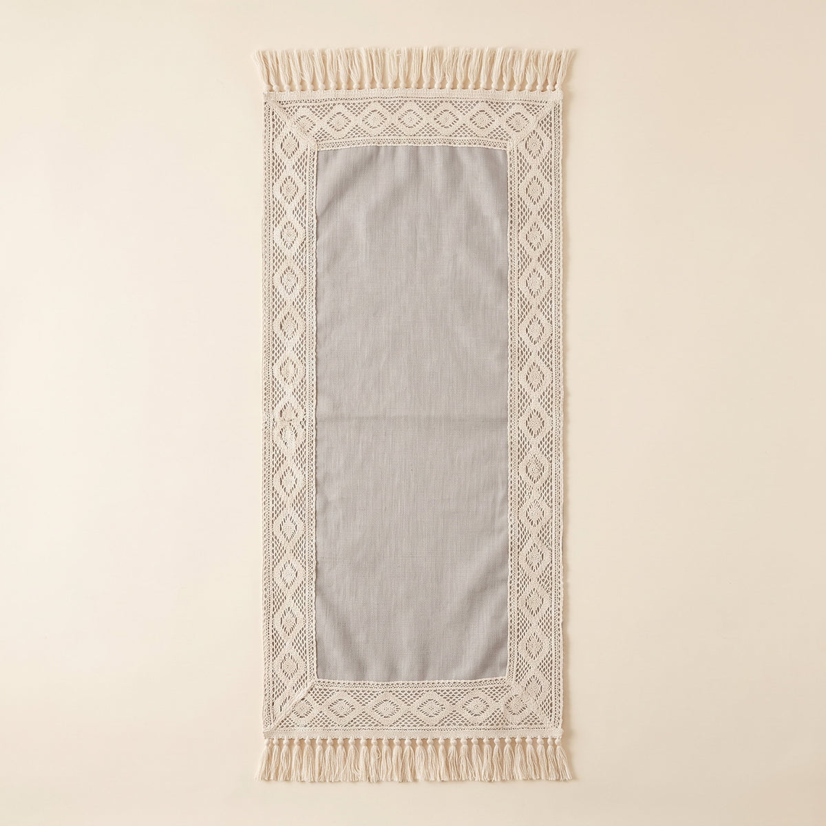 Luna Christmas Table Runner in Ash Garden, Style Room