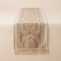 Luna Christmas Table Runner in Cafe Lace, Style Room