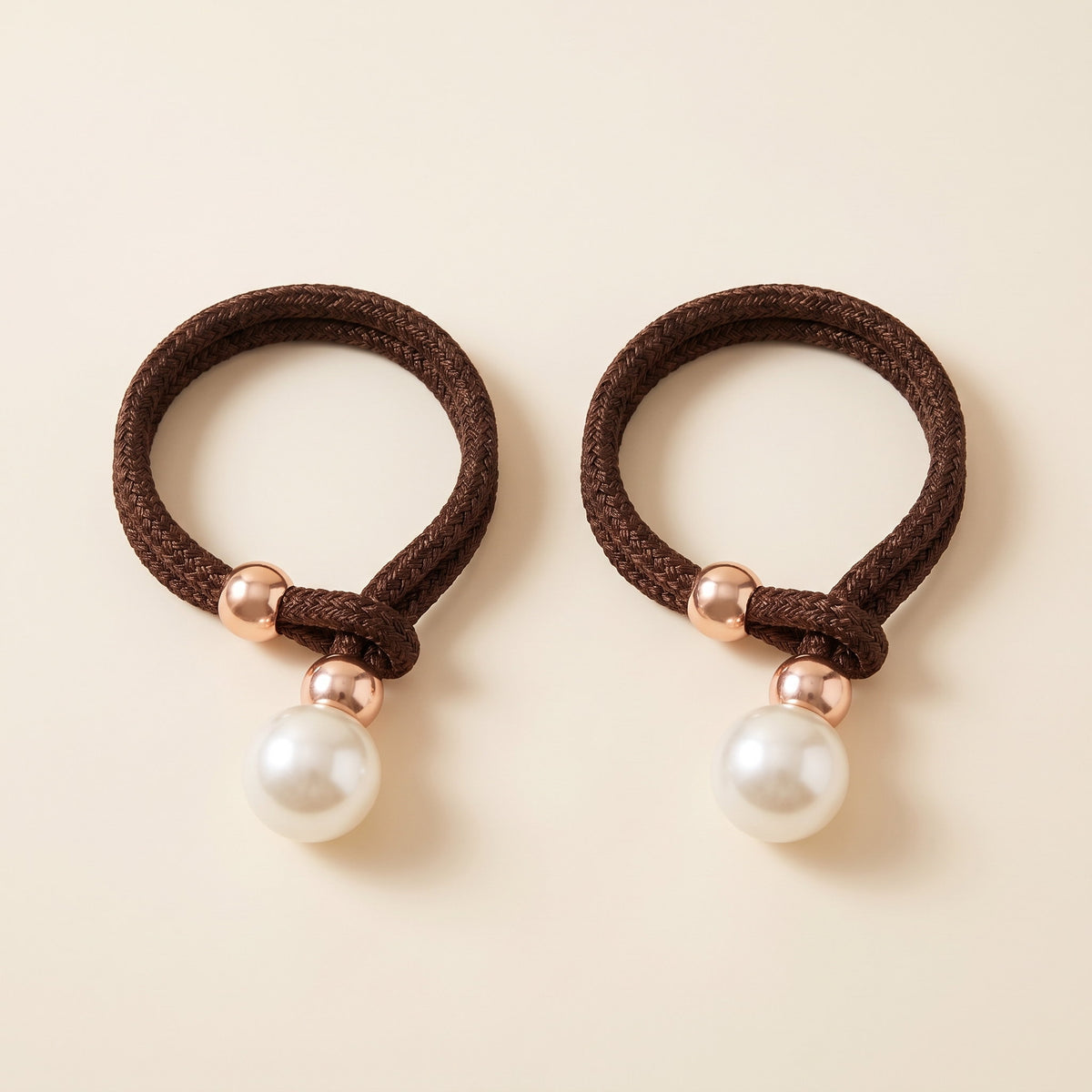 Luna Curtain Tie Back Set in Deep Coffee, Style Room