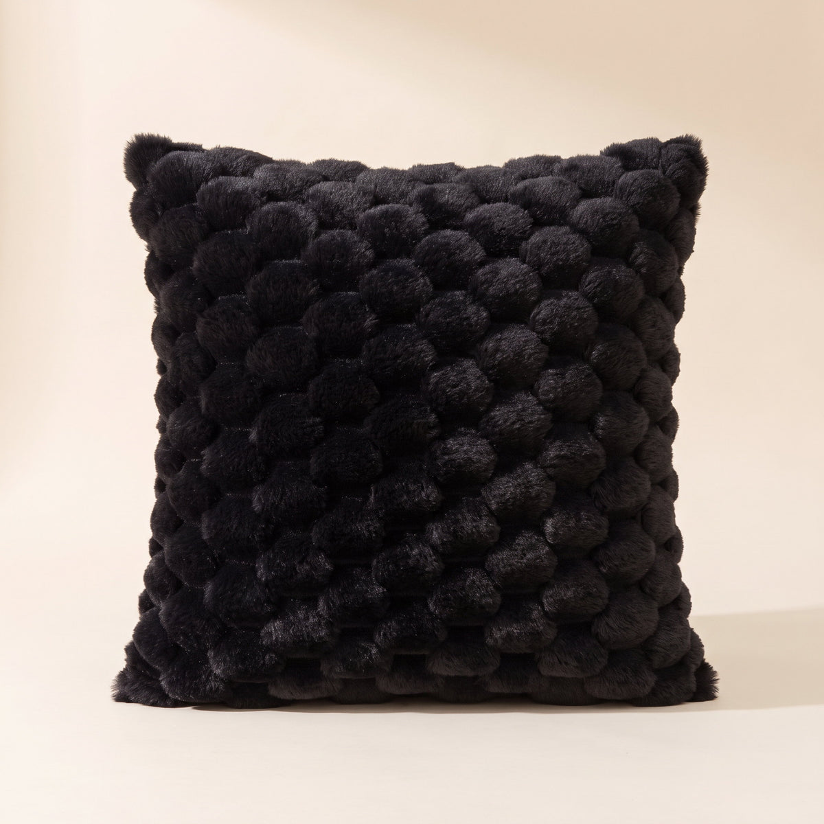 Mira Cushion Cover in Black, Style Room