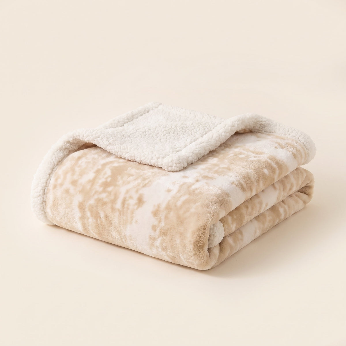 Seraphina Velvet Blanket in Sand Dunes, Style Room