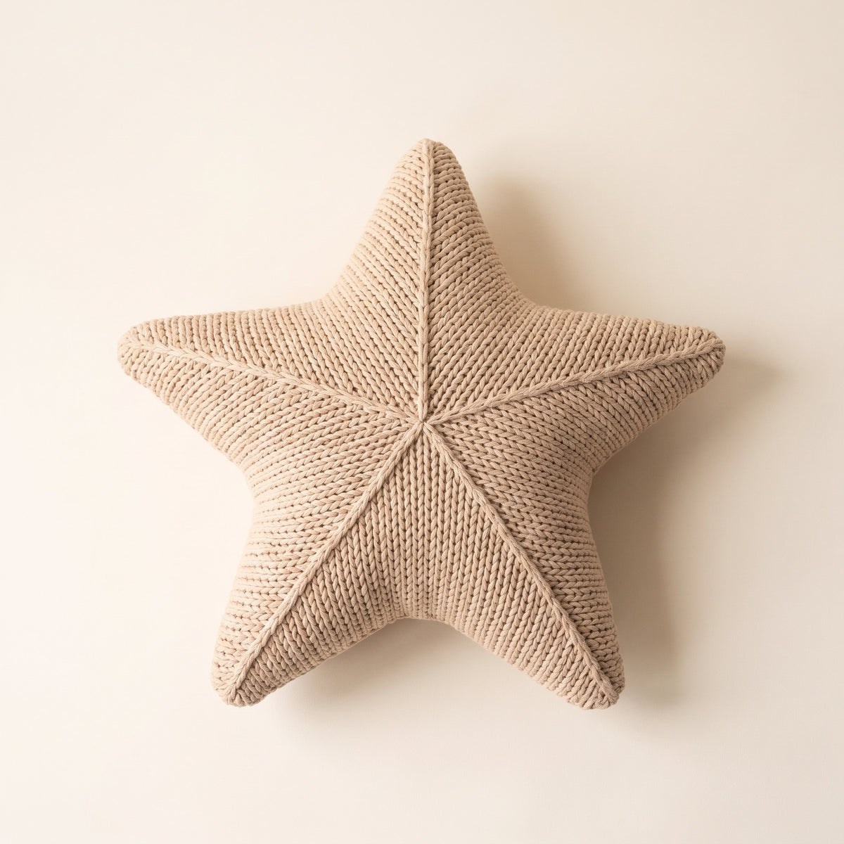 Silky Star Cushion in Sandy Shore, Style Room