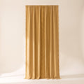 Solara Curtain Panel in Golden Ochre, Style Room