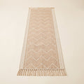 Zara Loom Table Runner in Sandstone, Style Room